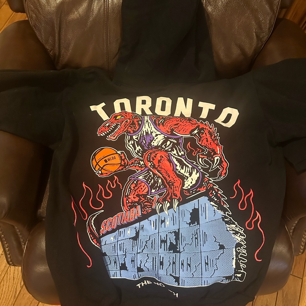 Warren Lotas Toronto Raptors Black Hoodie